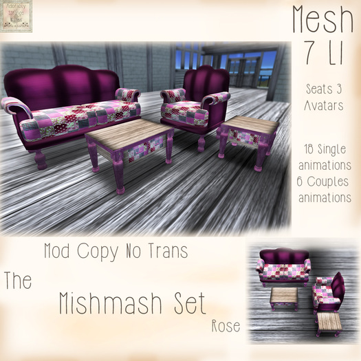 ~ASW~ The Mishmash Set~Blue
