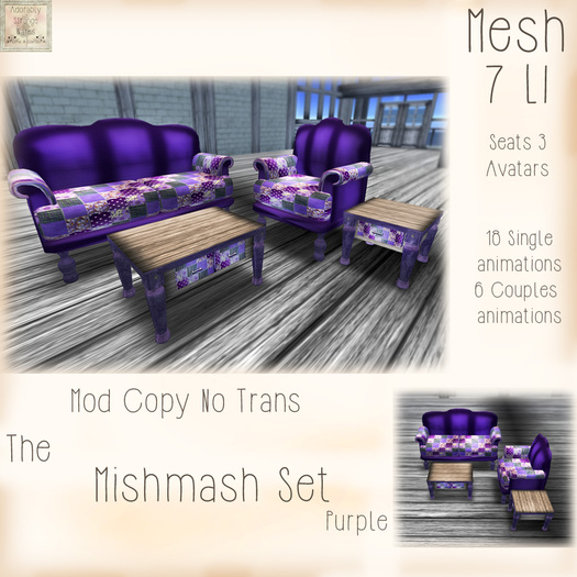 ~ASW~ The Mishmash Set~Blue
