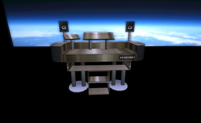 SP DJ BOOTH2 ver2 wood color