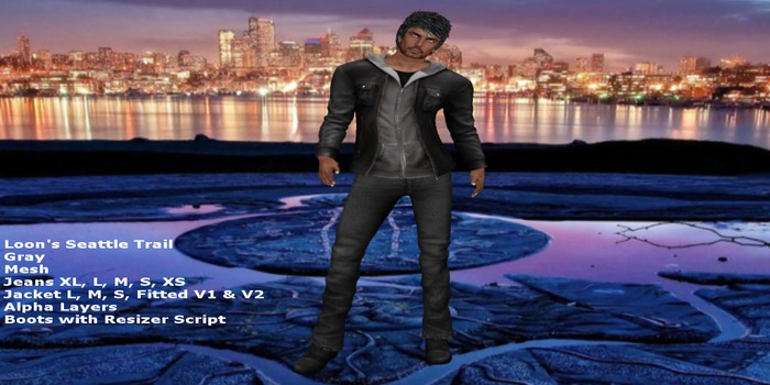 Loon's Seattle Trail Outfit(Grey) 