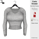 DE Designs - Carrie Sweater - White