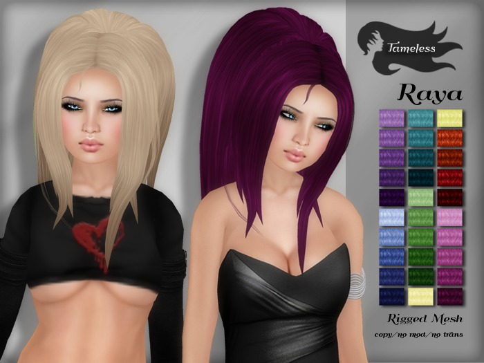 *NEW RELEASE* Tameless Hair Raya (MESH) - Fantasy