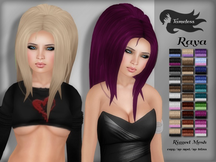 *NEW RELEASE* Tameless Hair Raya (MESH) - Fades