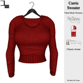 DE Designs - Carrie Sweater - Red