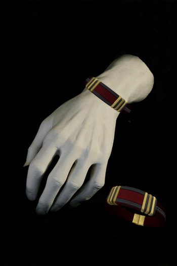 Bracelet RED BLACK  MALE