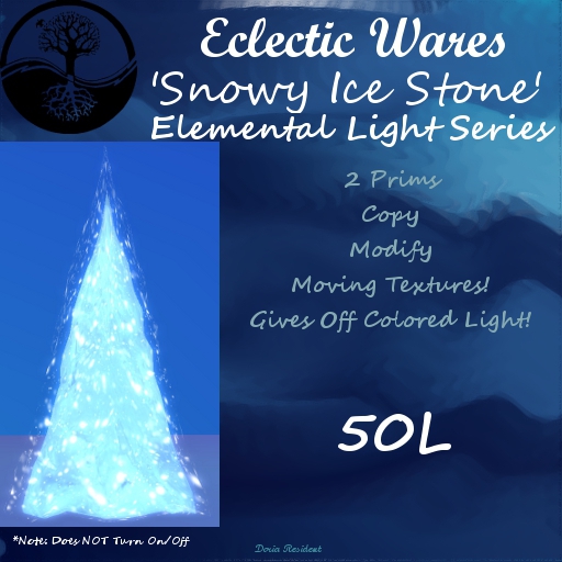 Snowy Ice Stone Light