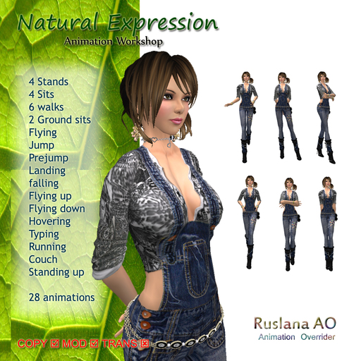Natural Expression - Ruslana Animation Overrider