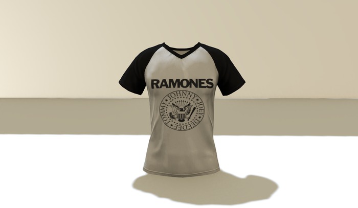 .~DC~. T-Shirt Ramones - Wearable Demo