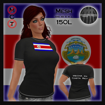 Gorra Con Chapita De Solapa De Costa Rica - Bandera Nacional - Color Multicolor - Marca Trade Winds