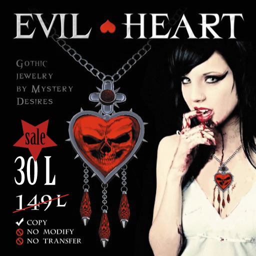 *MD*EVILHEART Valentine SALE