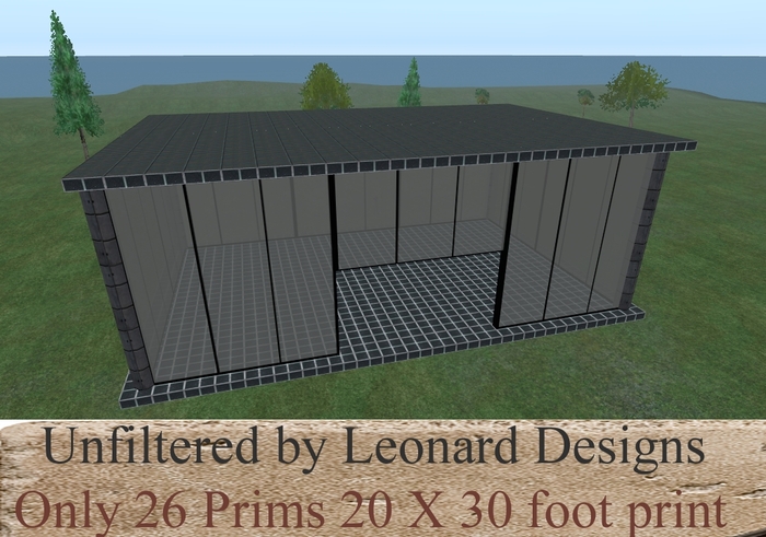Unfiltered 20x30 prefab store