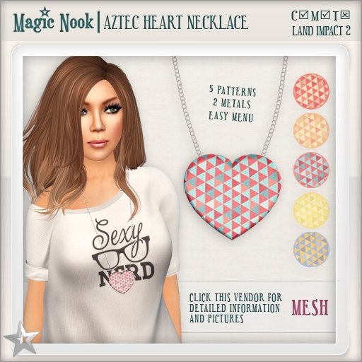 [MAGIC NOOK] Aztec Necklace MESH