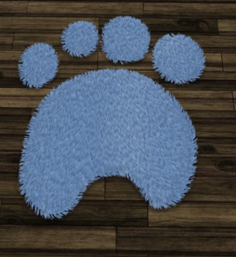 Pied Piper Baby Paws Cub Rug