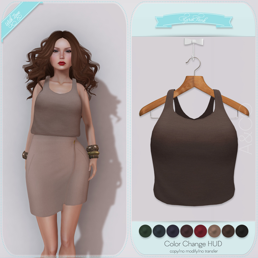 A&CO-Zara Tank Top-Darks-All with HUD