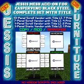Jessis Mesh Addon for Caspervend Black Steel Box