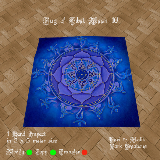 Rug of Tibet Mesh 10