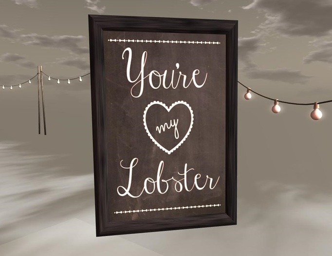 PST - MY LOBSTER CHALKBOARD