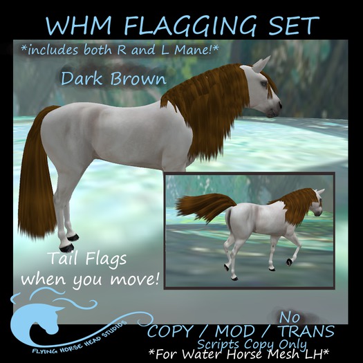 WHM LH Flagging Set   -Dark Brown-