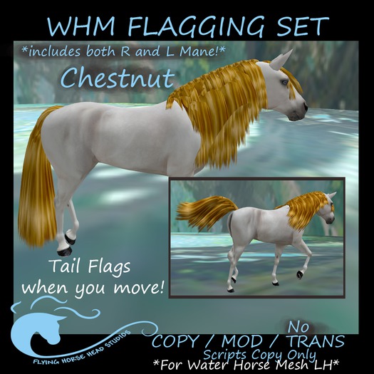 WHM LH Flagging Set   -Chestnut-