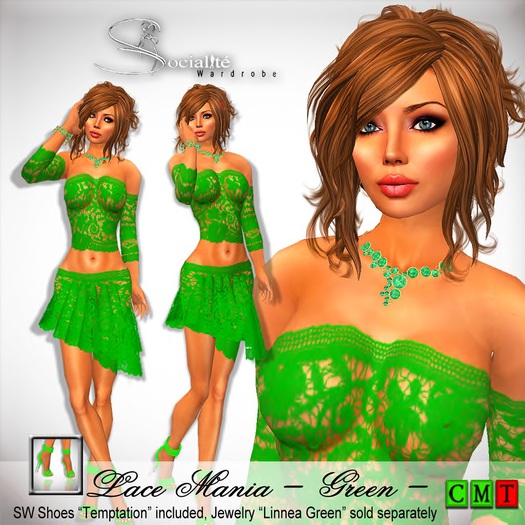 ~*SOW*~ Lace Mania - Lime -