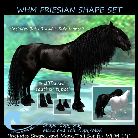 ~FHHS~ WHM Thoroughbred Shape Set