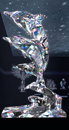 SPRING RAINBOW BOUQUET IN MESH VASE-BOXED OPEN ME