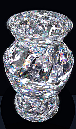 SPRING RAINBOW BOUQUET IN MESH VASE-BOXED OPEN ME