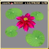 LW_ Lotus Mesh - 4 (1 LI/Prim)