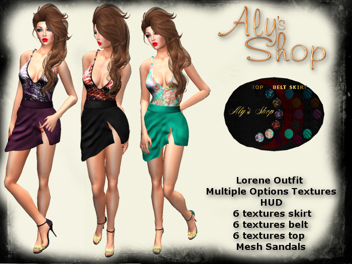 *Aly's Shop* Lorene Outfit