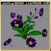 MESH TIGER LILY FLOWERS  (1 LI / Prim)
