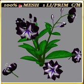 MESH TIGER LILY FLOWERS  (1 LI / Prim)