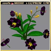 MESH TIGER LILY FLOWERS  (1 LI / Prim)