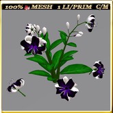 MESH TIGER LILY FLOWERS 20 (1 LI / Prim)