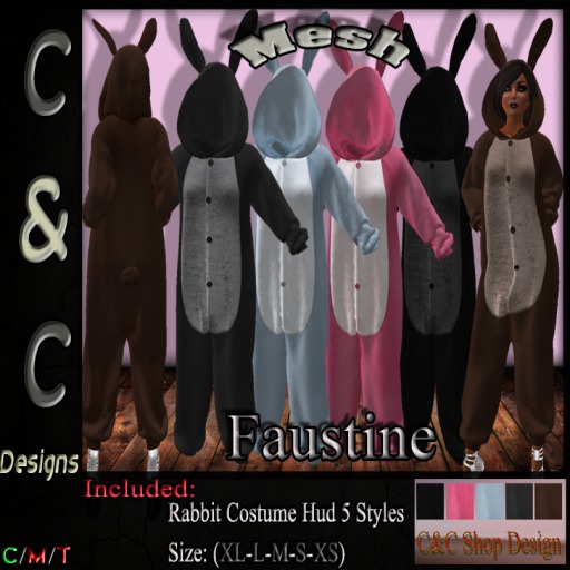C&C Mesh Faustine Hud 5 Styles 