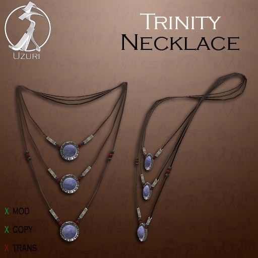 -=UZURI=- Trinity Necklace