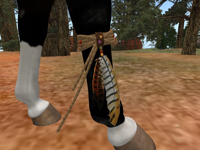 >VAL< Warrior Feathers for R leg (ADD IT)