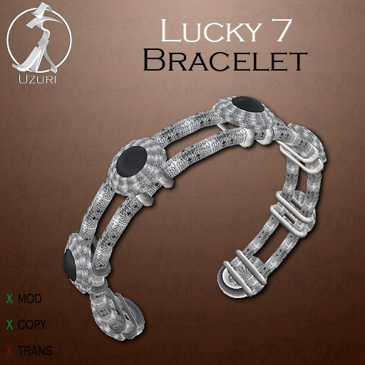 -=UZURI=- Lucky 7 Bracelet