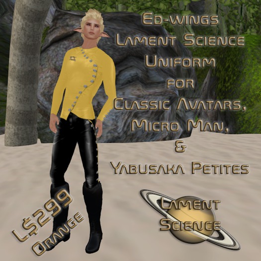 Ed-wings Lament Science Uniform Orange