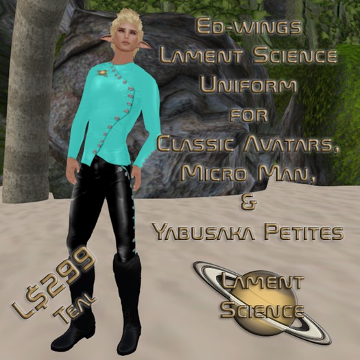 Ed-wings Lament Science Uniform Teal