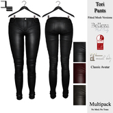 DE Designs - Tori Pants - Leather - Multipack