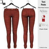 DE Designs - Tori Pants - Rose Fabric