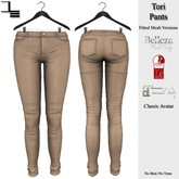 DE Designs - Tori Pants - Tan Fabric