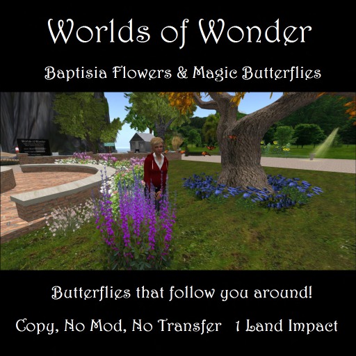 Pink magic Baptisia with butterflies (Boxed)