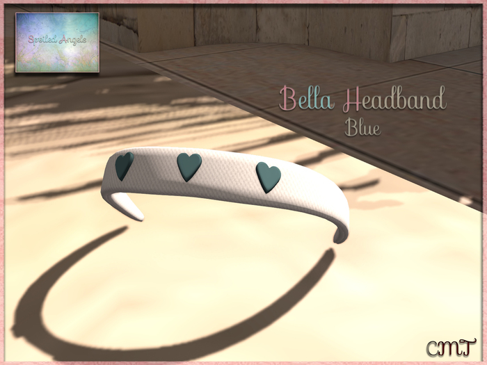 [S][A] Bella Headband Blue