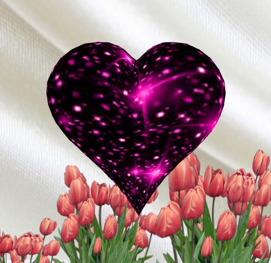 * Pink Sparkle Heart with Resizer