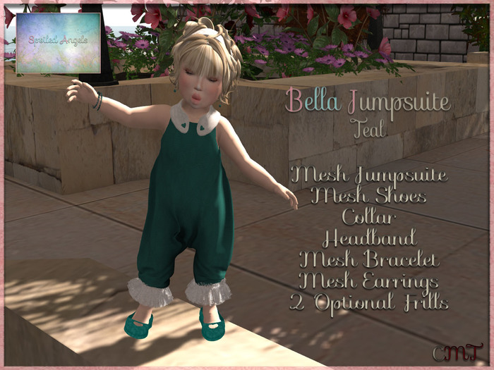 [S][A] Bella Jumpsuite - Teal