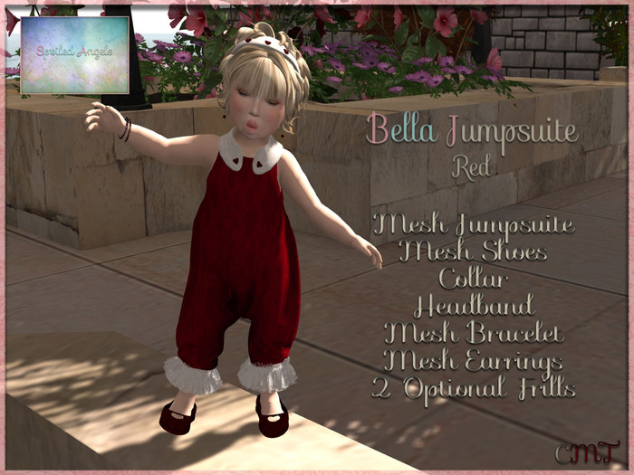 [S][A] Bella Jumpsuite - Red