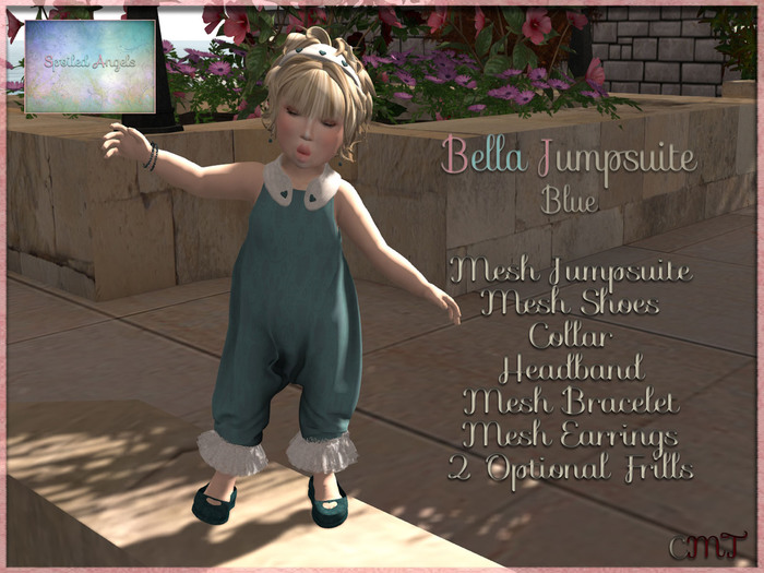 [S][A] Bella Jumpsuite - Blue