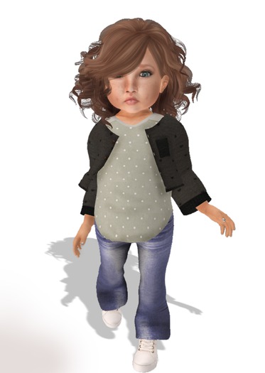 ~TheKiddoShop~ Sugar Wool Jacket - Toast BOXED