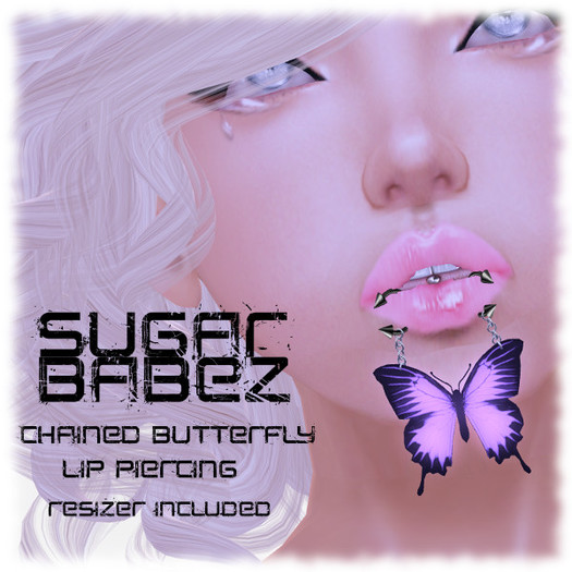 SugarBabeZ~ChainedButterFly~LipPiercing